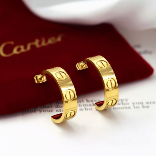 CRTIER Ohrringe Gold Creolen