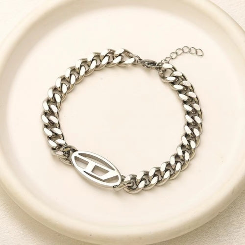 Diesel Silber Armband Edel