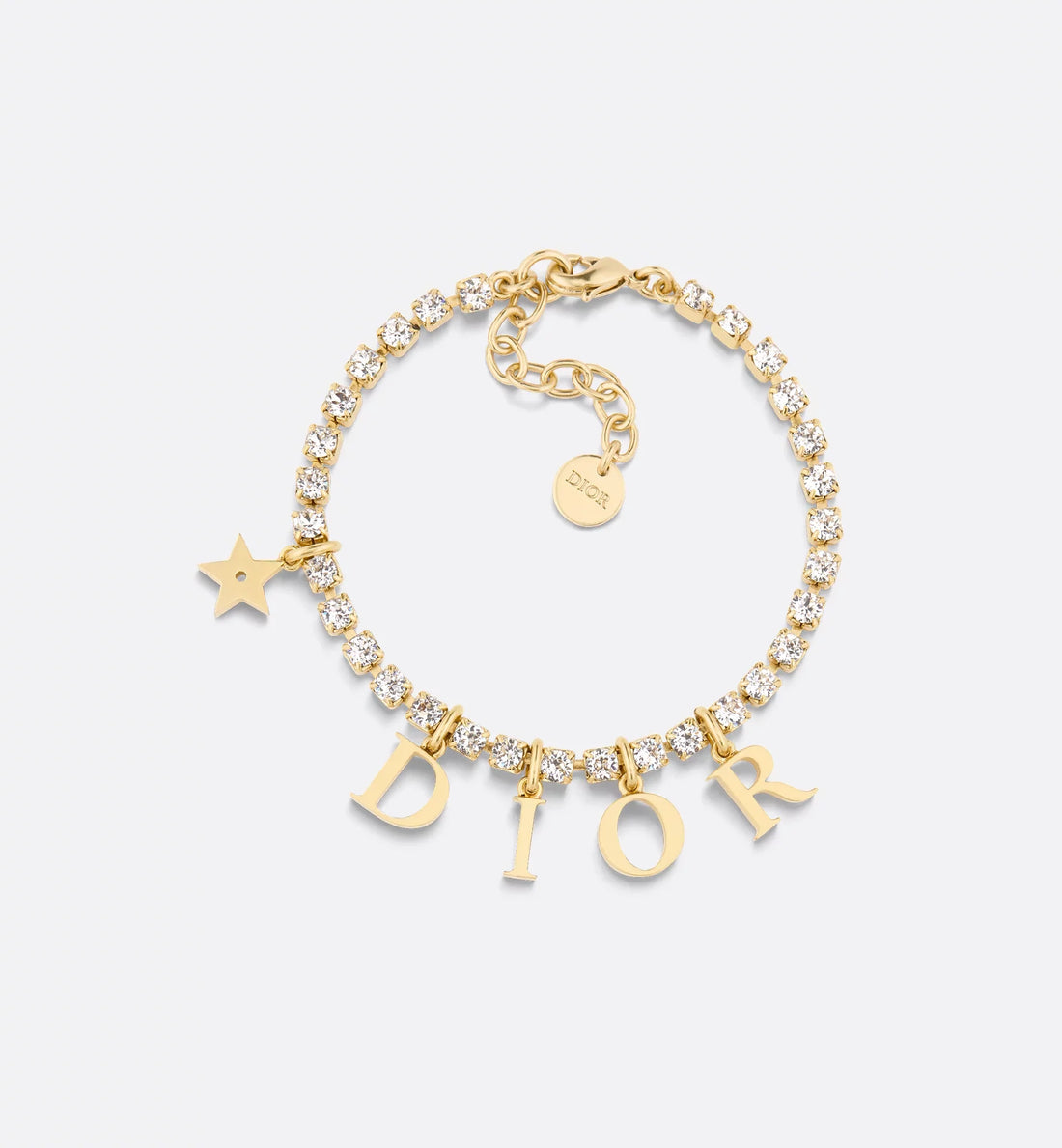 CD Armband Stones Gold Star